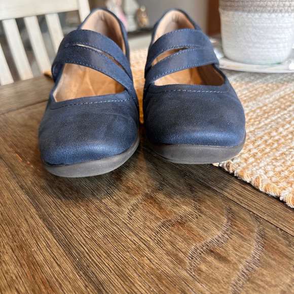 Easy Spirit Aranza Mary Jane Comfort Shoes Adjustable Strap Flats Blue Size 9 - Picture 5 of 9